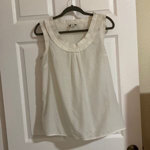 white sparkly blouse